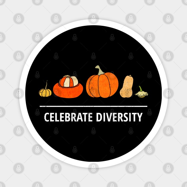 Celebrate Diversity This Halloween Magnet by Lita-CF